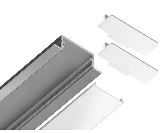 Алюминиевый встраиваемый профиль Ambrella Light Alum Profile GP1200AL, изображение 5