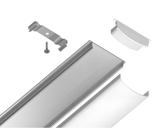 Алюминиевый накладной профиль Ambrella Light Alum Profile GP1500AL, изображение 3