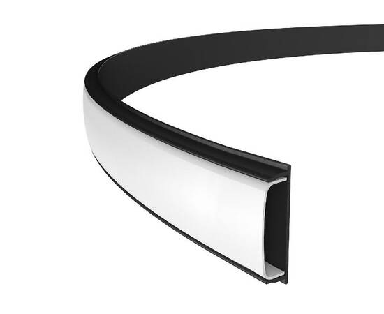 Алюминиевый накладной профиль Ambrella Light Alum Profile GP1600BK, изображение 3