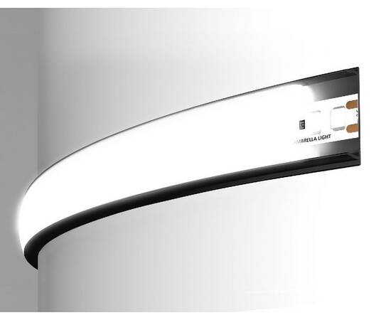 Алюминиевый накладной профиль Ambrella Light Alum Profile GP1600BK, изображение 8