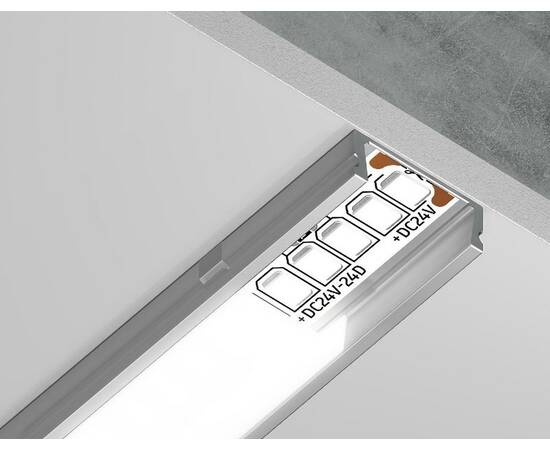 Алюминиевый накладной профиль Ambrella Light Alum Profile GP1700AL