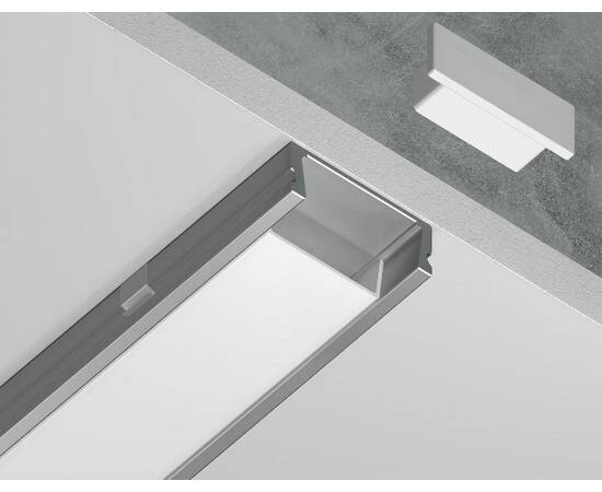 Алюминиевый накладной профиль Ambrella Light Alum Profile GP1700AL, изображение 4