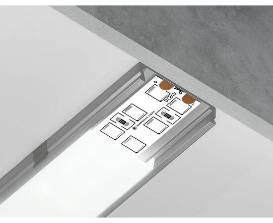 Алюминиевый накладной профиль Ambrella Light Alum Profile GP1800AL