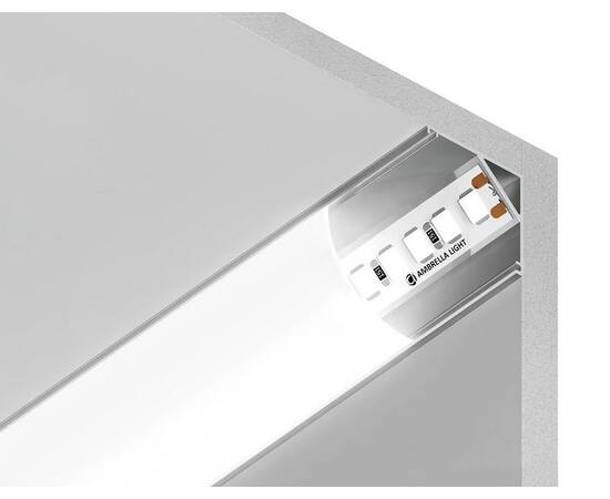 Алюминиевый угловой профиль Ambrella Light Alum Profile GP2100AL