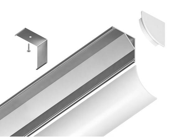 Алюминиевый угловой профиль Ambrella Light Alum Profile GP2100AL, изображение 3