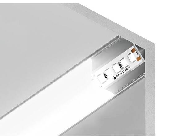 Алюминиевый угловой профиль Ambrella Light Alum Profile GP2150AL