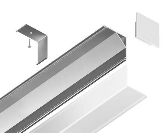 Алюминиевый угловой профиль Ambrella Light Alum Profile GP2150AL, изображение 3