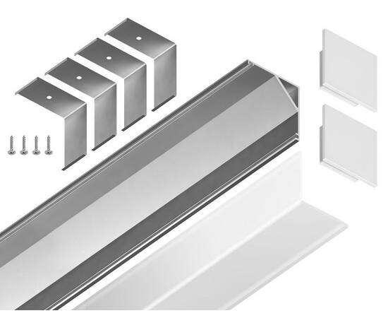 Алюминиевый угловой профиль Ambrella Light Alum Profile GP2150AL, изображение 5