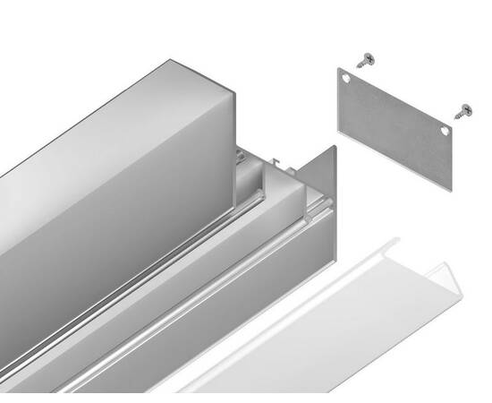 Алюминиевый профиль Ambrella Light Alum Profile GP4050AL, изображение 3