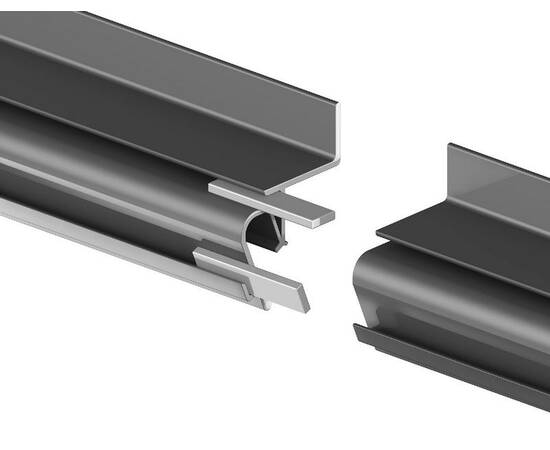 Алюминиевый профиль Ambrella Light Alum Profile GP4100BK, изображение 3