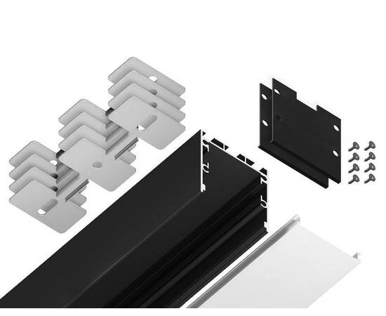 Алюминиевый профиль Ambrella Light Profile System GP2550BK, изображение 5