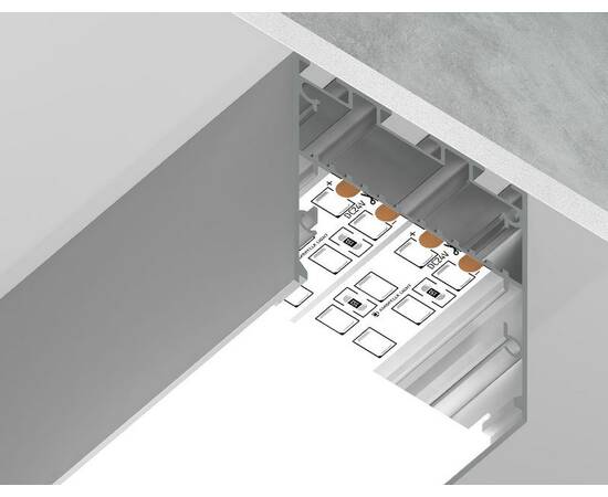 Алюминиевый профиль Ambrella Light Profile System GP3050AL