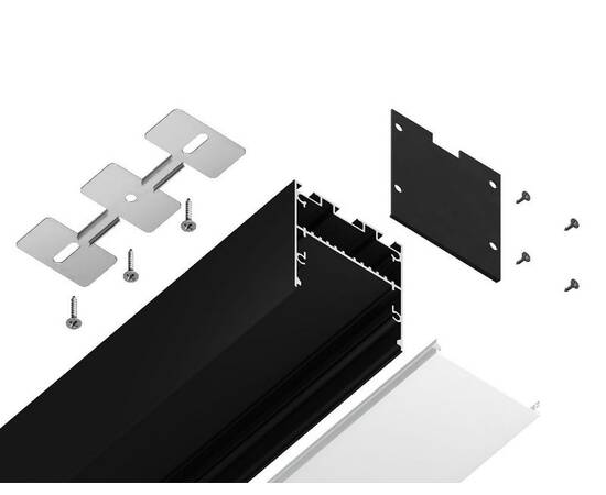 Алюминиевый профиль Ambrella Light Profile System GP3050BK, изображение 3