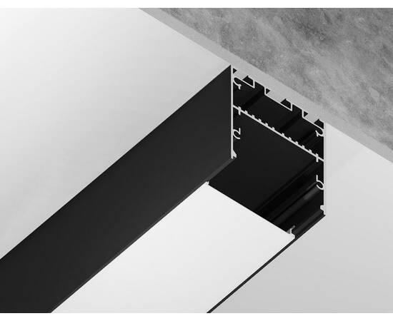 Алюминиевый профиль Ambrella Light Profile System GP3050BK, изображение 4
