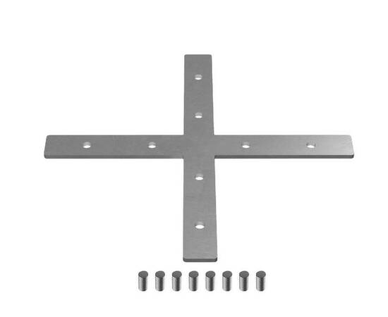 Соединитель Х-образный (5 шт.) Ambrella Light Profile System GP8057, изображение 2