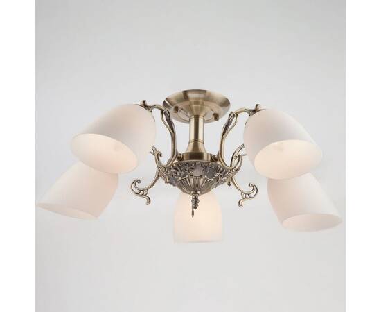 Подвесная люстра Eurosvet 22010/5 античная бронза, изображение 2