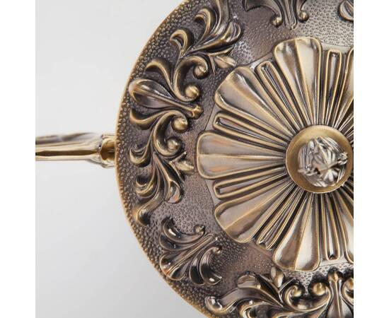 Подвесная люстра Eurosvet 22010/5 античная бронза, изображение 4