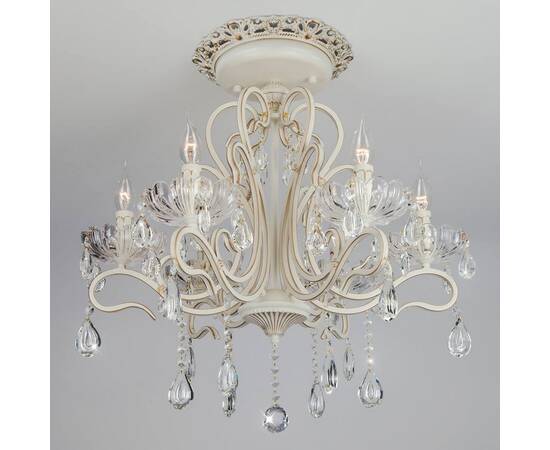 Подвесная люстра Eurosvet 12205/6 белый Strotskis