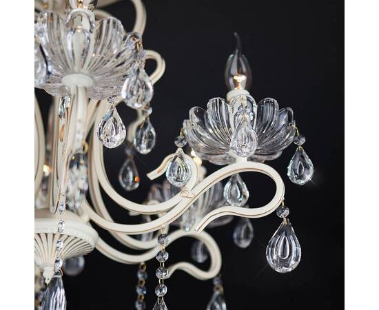 Подвесная люстра Eurosvet 12205/6 белый Strotskis, изображение 2