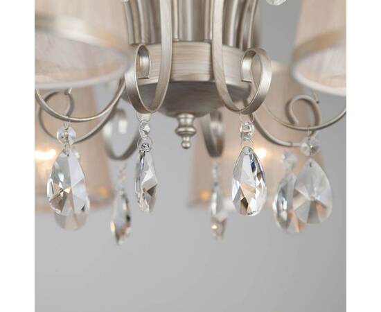 Потолочная люстра Eurosvet 60065/8 серебро, изображение 2