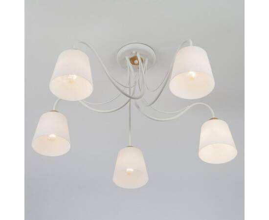 Потолочная люстра Eurosvet 70062/5 белый, изображение 3