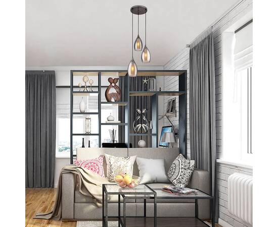 Подвесной светильник Eurosvet 50085/3 черный жемчуг, изображение 4