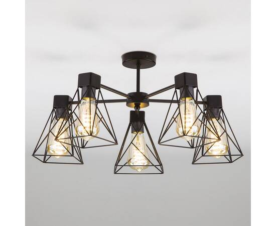 Потолочная люстра Eurosvet 70107/5 черный