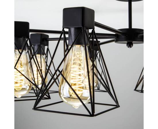 Потолочная люстра Eurosvet 70107/5 черный, изображение 2
