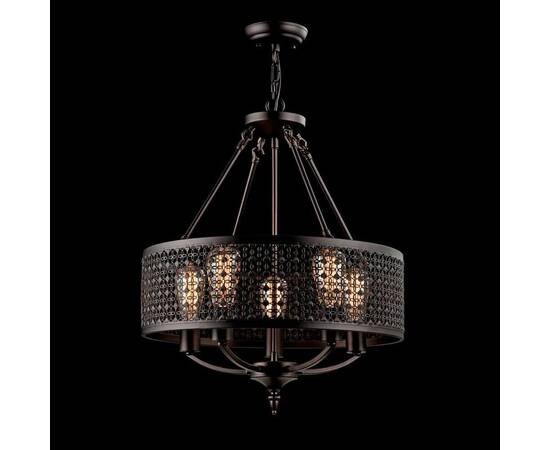 Подвесная люстра Freya Conte FR4166-PL-05C-BL, изображение 4