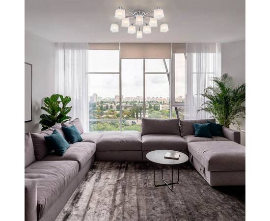 Потолочная люстра Eurosvet Delfi 30162 хром, изображение 4