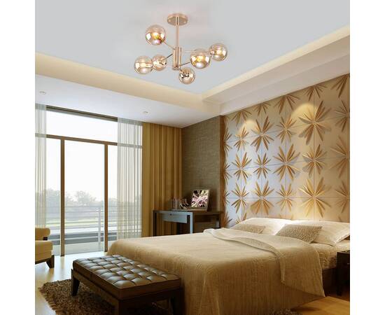 Потолочная люстра Eurosvet Ascot 30166/6 золото, изображение 4