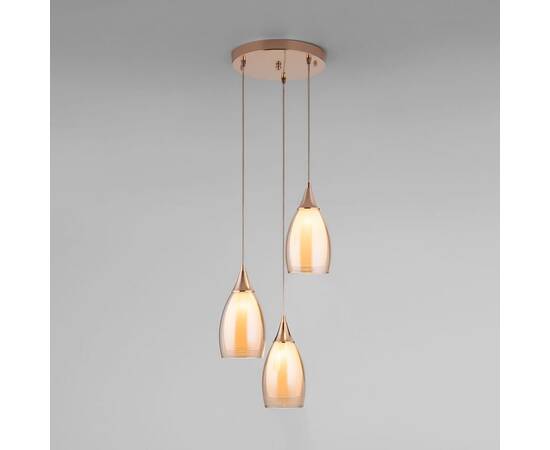 Подвесной светильник Eurosvet 50085/3 золото, изображение 2