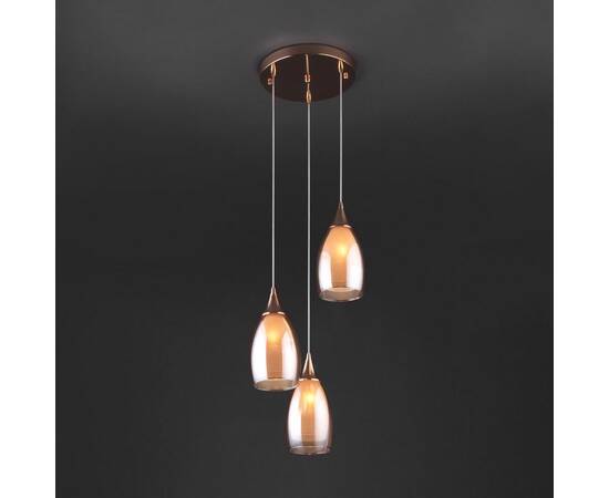 Подвесной светильник Eurosvet 50085/3 золото, изображение 3