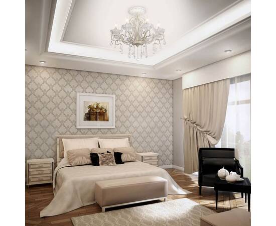 Подвесная люстра Eurosvet 12205/8 белый Strotskis, изображение 4