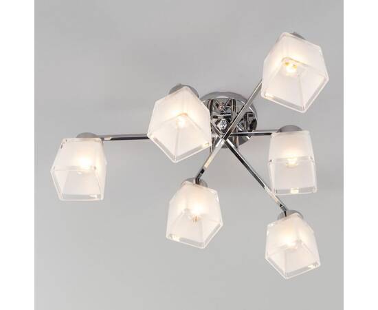 Потолочная люстра Eurosvet Delfi 30162/6 хром, изображение 3
