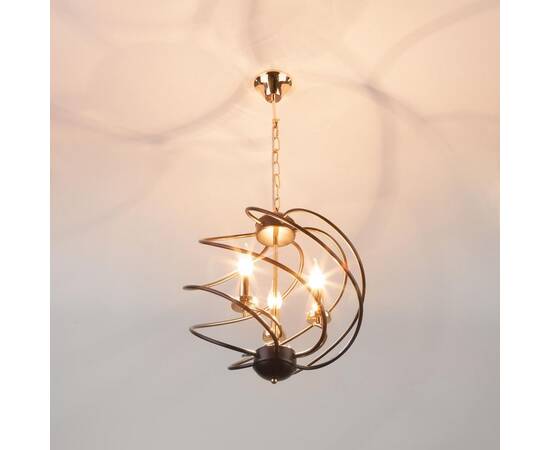 Подвесная люстра Eurosvet Sorrel 60105/3 черный, изображение 3