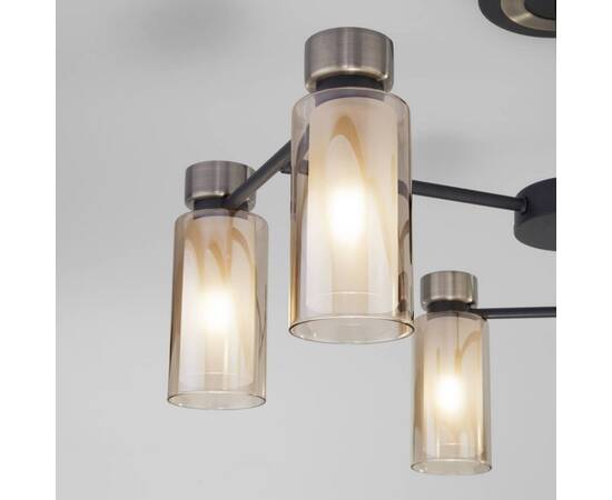 Потолочная люстра Eurosvet Amado 70115/6 черный, изображение 2