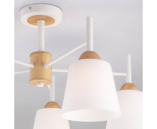 Потолочная люстра Eurosvet 70085/5 белый, изображение 2