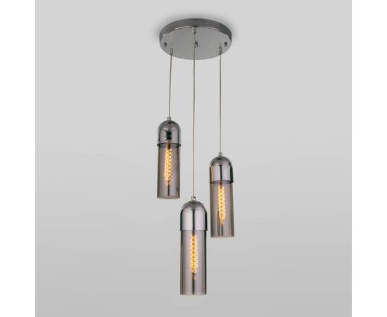 Подвесная люстра Eurosvet Airon 50180/3 дымчатый, изображение 2