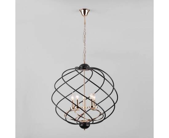 Подвесная люстра Eurosvet Sorrel 60105/5 черный