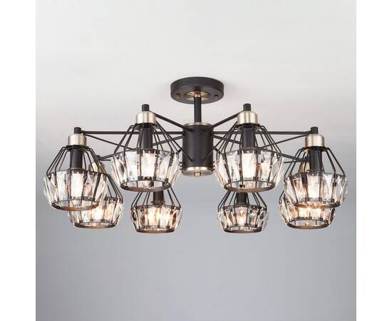 Потолочная люстра Eurosvet 70075/8 черный