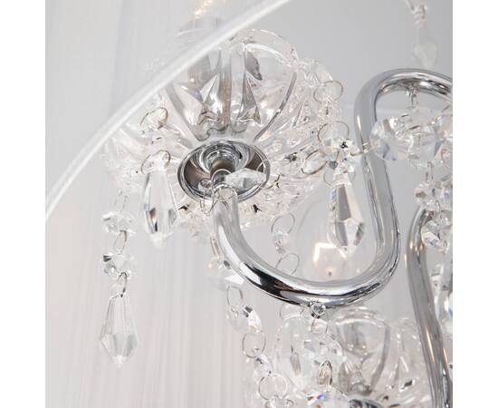 Подвесная люстра Eurosvet 2045/5 хром/белый, изображение 2