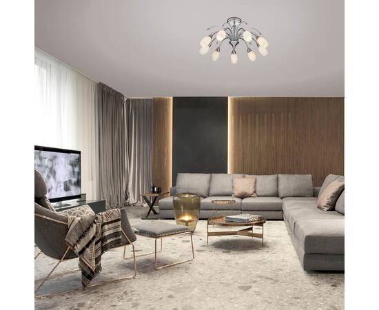 Потолочная люстра Eurosvet 22080/9 хром, изображение 4