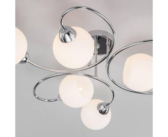 Потолочная люстра Eurosvet Tulia 30136/6 хром, изображение 2