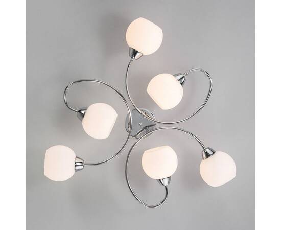 Потолочная люстра Eurosvet Tulia 30136/6 хром, изображение 3