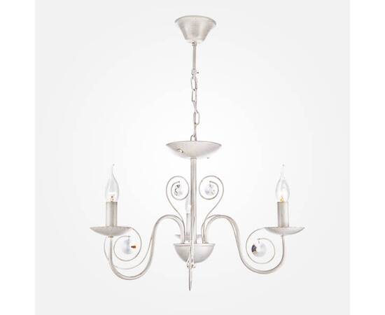 Подвесная люстра Eurosvet 60018/3 белый с золотом