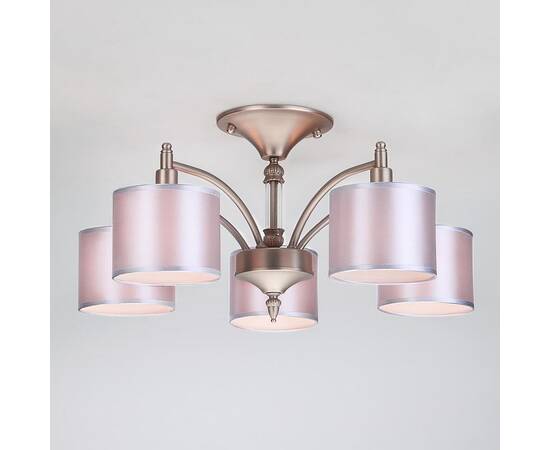 Подвесная люстра Eurosvet 60080/5 сатин-никель