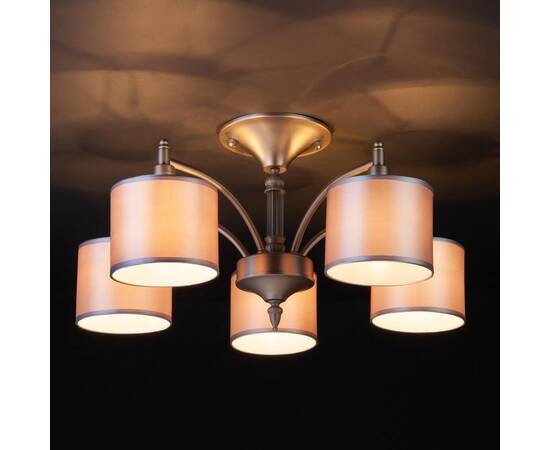 Подвесная люстра Eurosvet 60080/5 сатин-никель, изображение 4