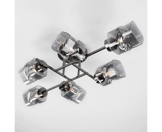 Потолочная люстра Eurosvet Hilari 30165/6 черный жемчуг