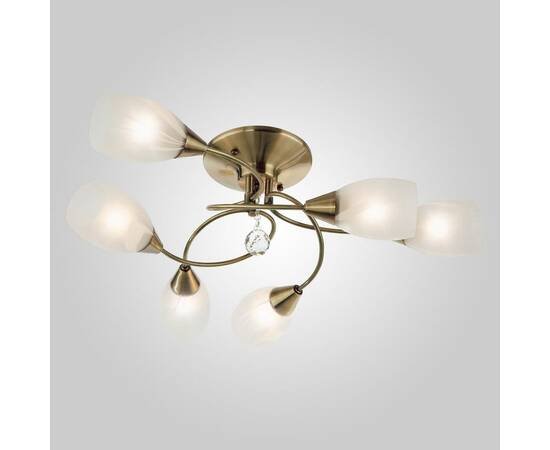 Подвесная люстра Eurosvet 2275/6 античная бронза